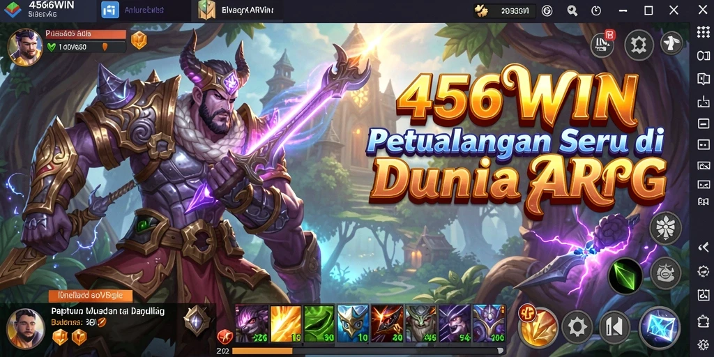 Tampilan menarik dari gameplay ARPG di 456WIN.
