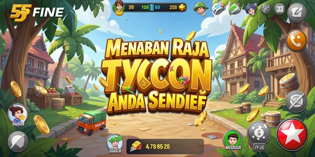 Tangkapan layar menampilkan gameplay Tycoon yang mengasyikkan.