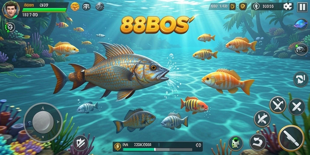 Tangkapan layar gameplay seru dari 88BOS.