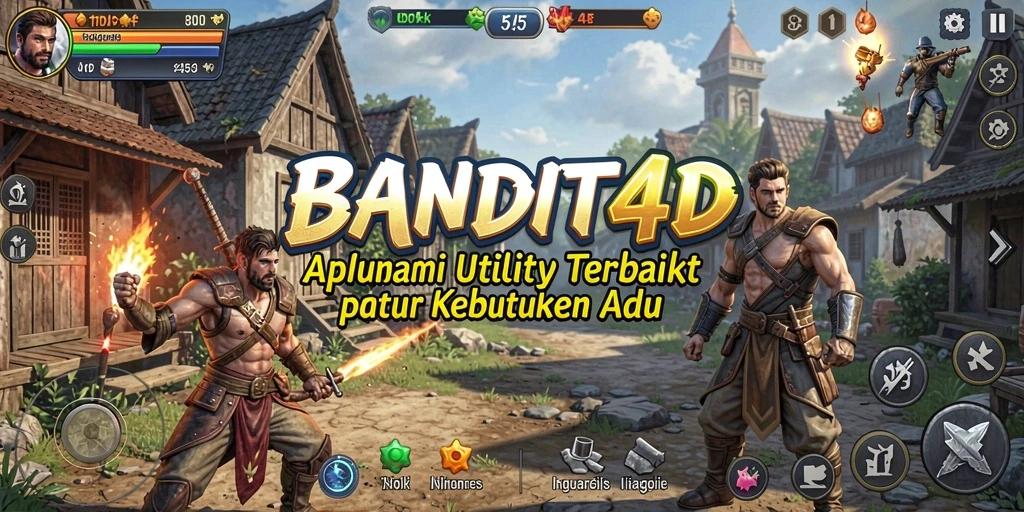 Tampilan interface BANDIT4D yang modern dan user-friendly.