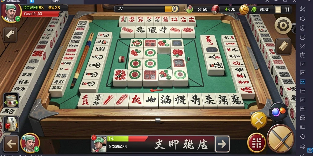 Tampilan gameplay DOWER88 yang menarik dan seru.