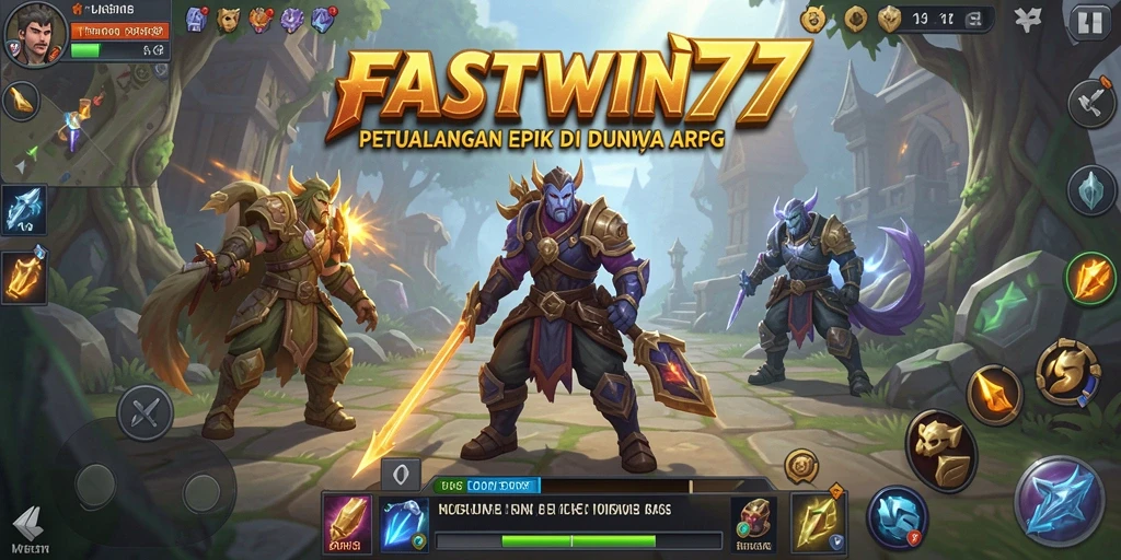 Screenshot gameplay yang menampilkan aksi seru dalam dunia ARPG.