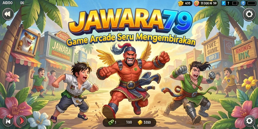 Tampilan gameplay seru JAWARA79 dengan grafis menarik.