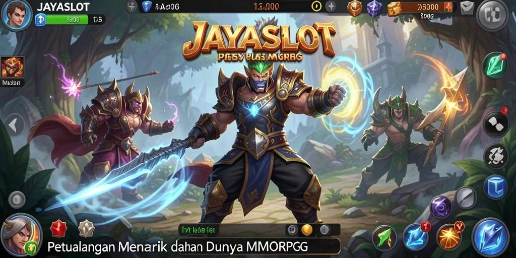 Tampilan gameplay JAYASLOT yang mendebarkan dan penuh aksi.