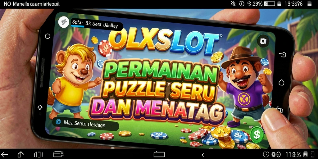 Screenshot gameplay OLXSLOT menampilkan tantangan puzzle yang menarik.
