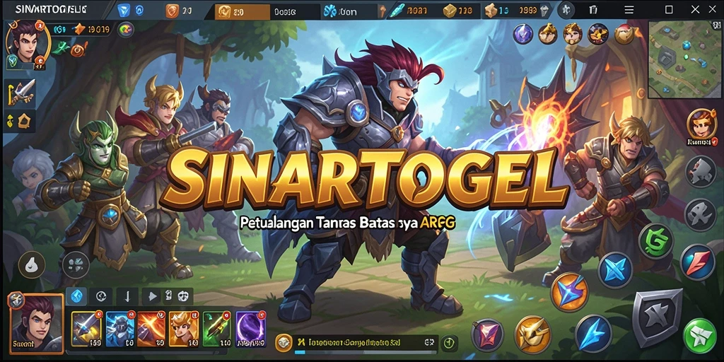 Tampilan gameplay epik dalam SINARTOGEL dengan aksi seru dan karakter menarik.