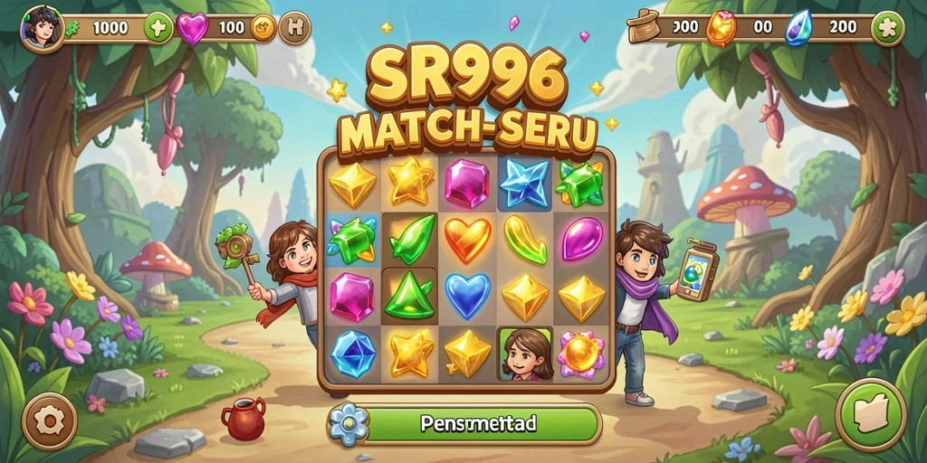 Tampilan gameplay seru dan penuh warna dari SR996.