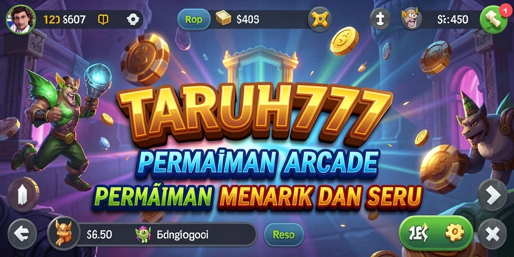 Tampilan gameplay TARUH777 yang seru dan penuh aksi.