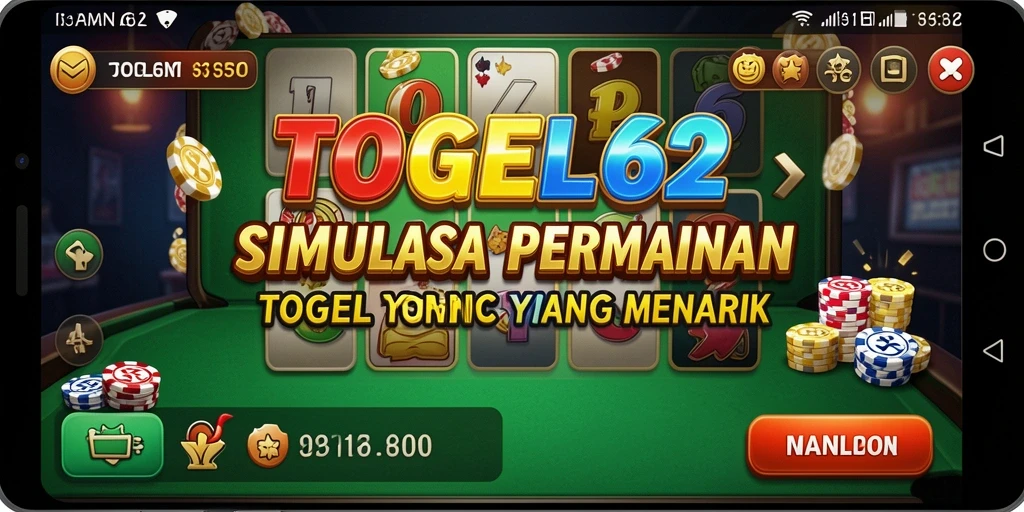 Screenshot gameplay TOGEL62 menampilkan interaksi pengguna yang menarik.